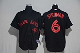 Toronto Blue Jays #6 Marcus Stroman Black New Cool Base Stitched Jersey,baseball caps,new era cap wholesale,wholesale hats